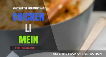 Discover the Essential Ingredients in Chicken Lo Mein Recipe