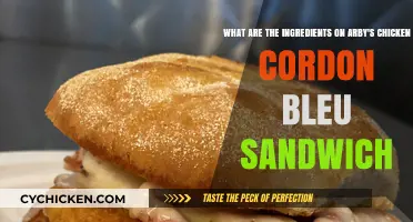 Arby's Chicken Cordon Bleu Sandwich: Unveiling Its Delicious Ingredients