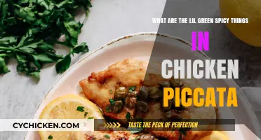 Green Spicy Things in Chicken Piccata: What's the Deal?
