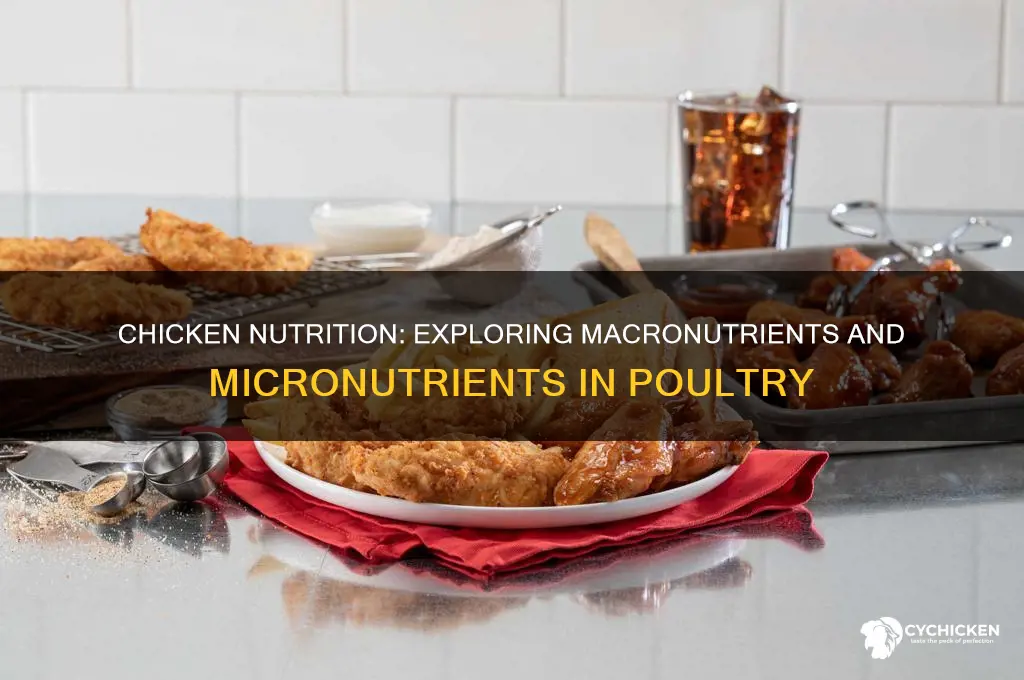 what are the macronutrients and micronutrients in chicken