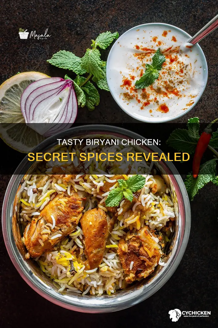 what are the main ingredients in biryani chicken recipe