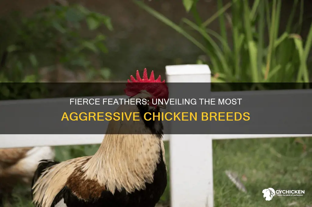 what are the most aggressive chicken breeds