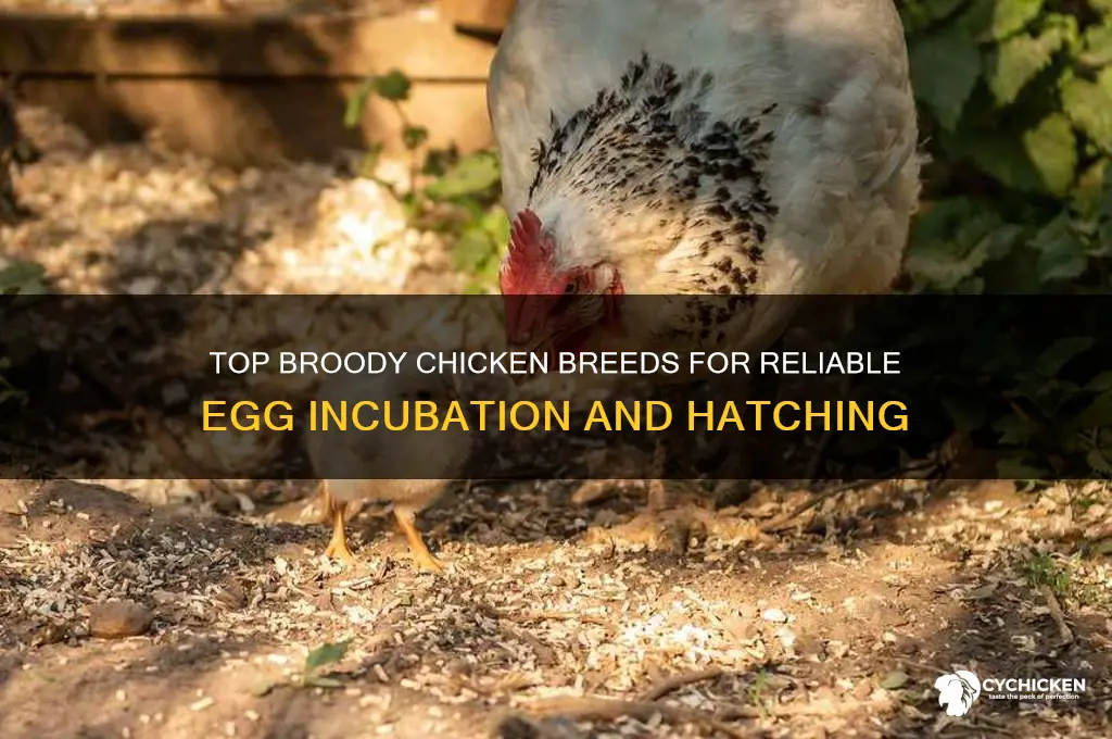 what are the most broody chicken breeds