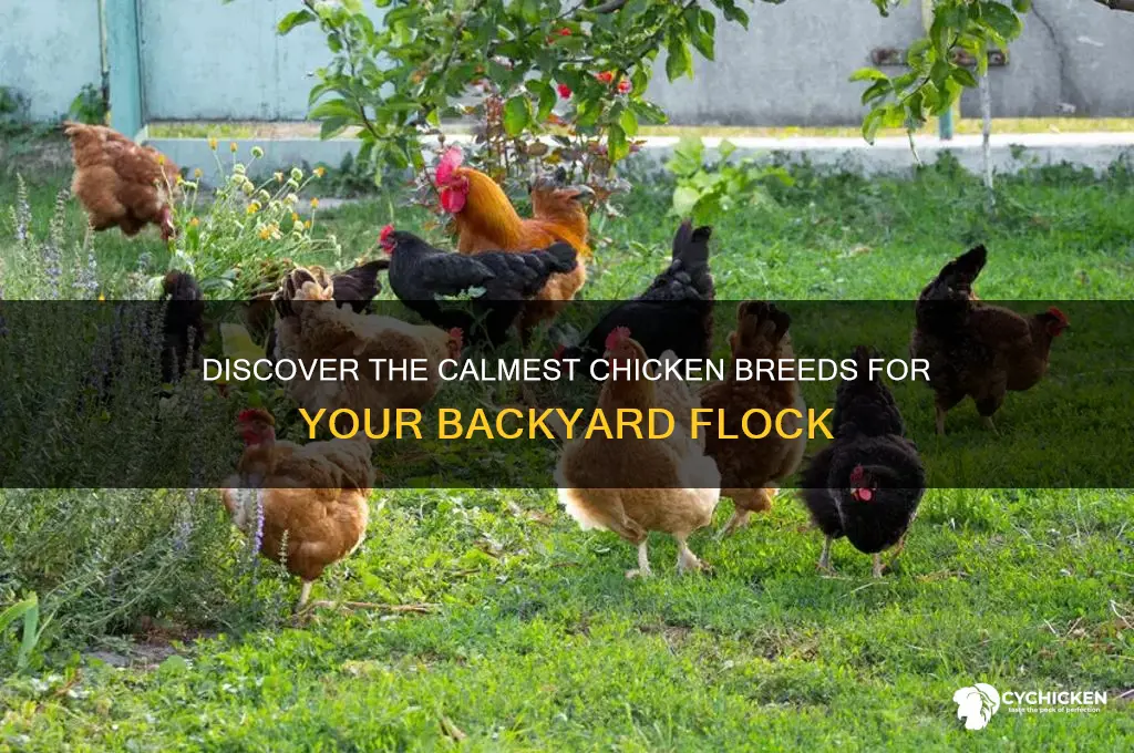 what are the most docile chicken breeds