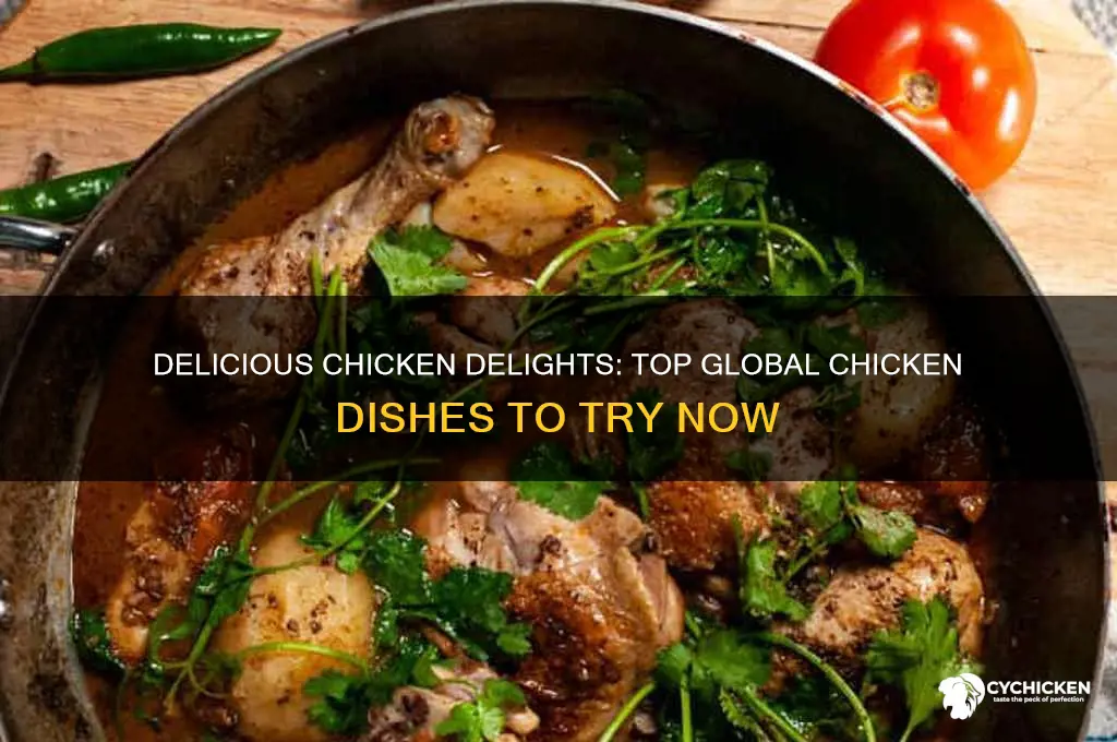 what are the most popular chicken dishes