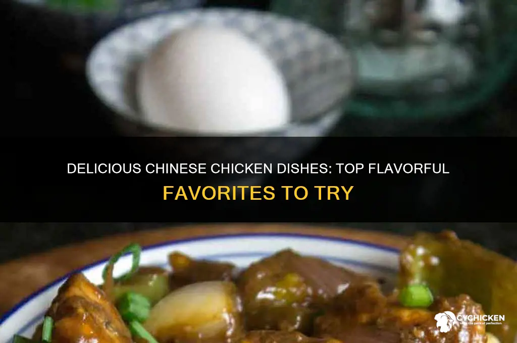 what are the most popular chinese chicken dishes