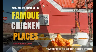 Famous Chicken Places: Names and Their Stories