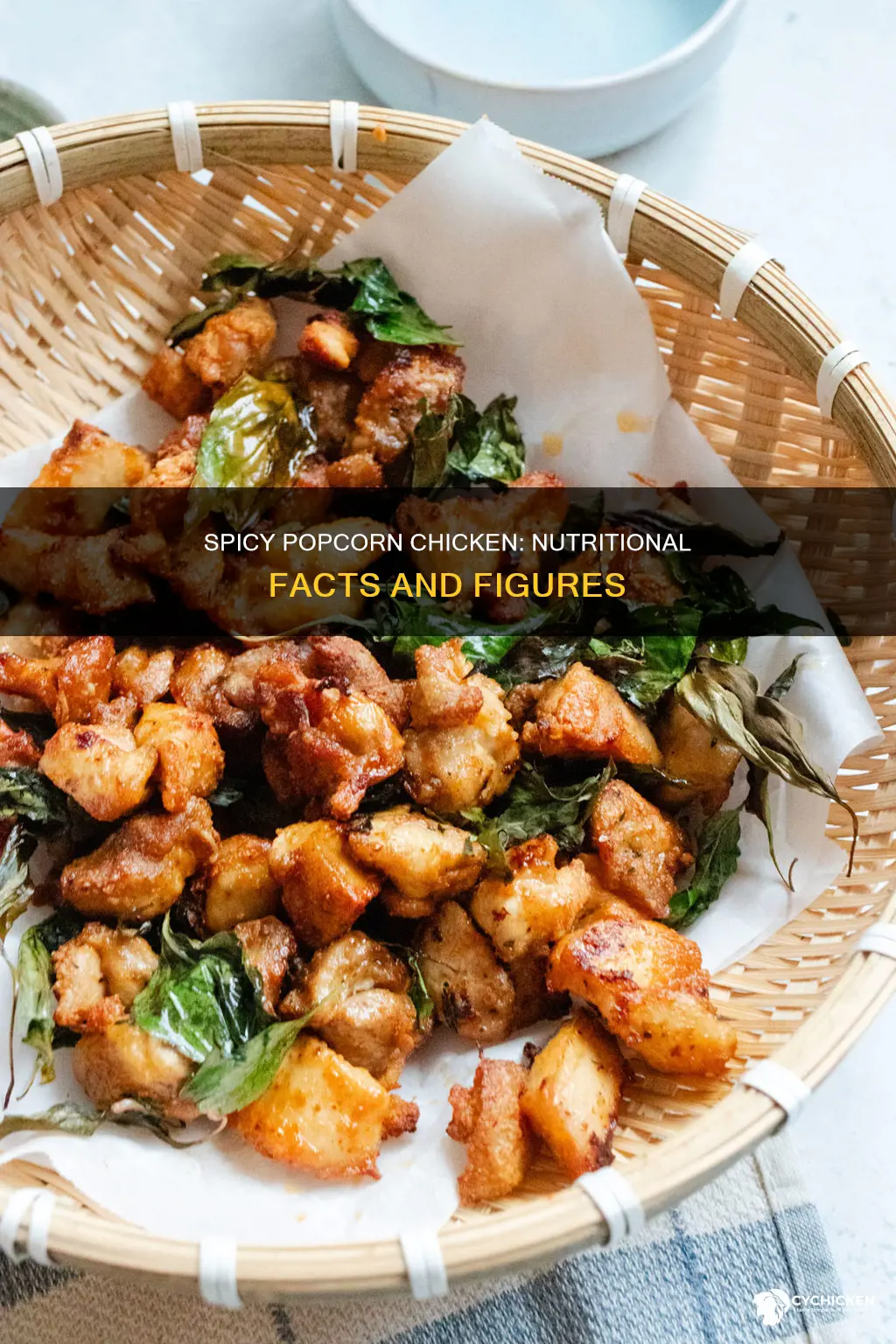 what are the nutritional facts in a spicy popcon chicken