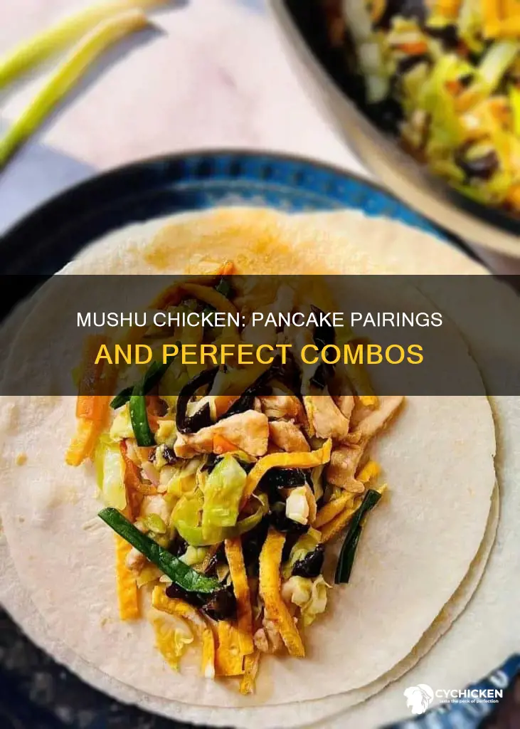what are the pankaces that come with the mushu chicken