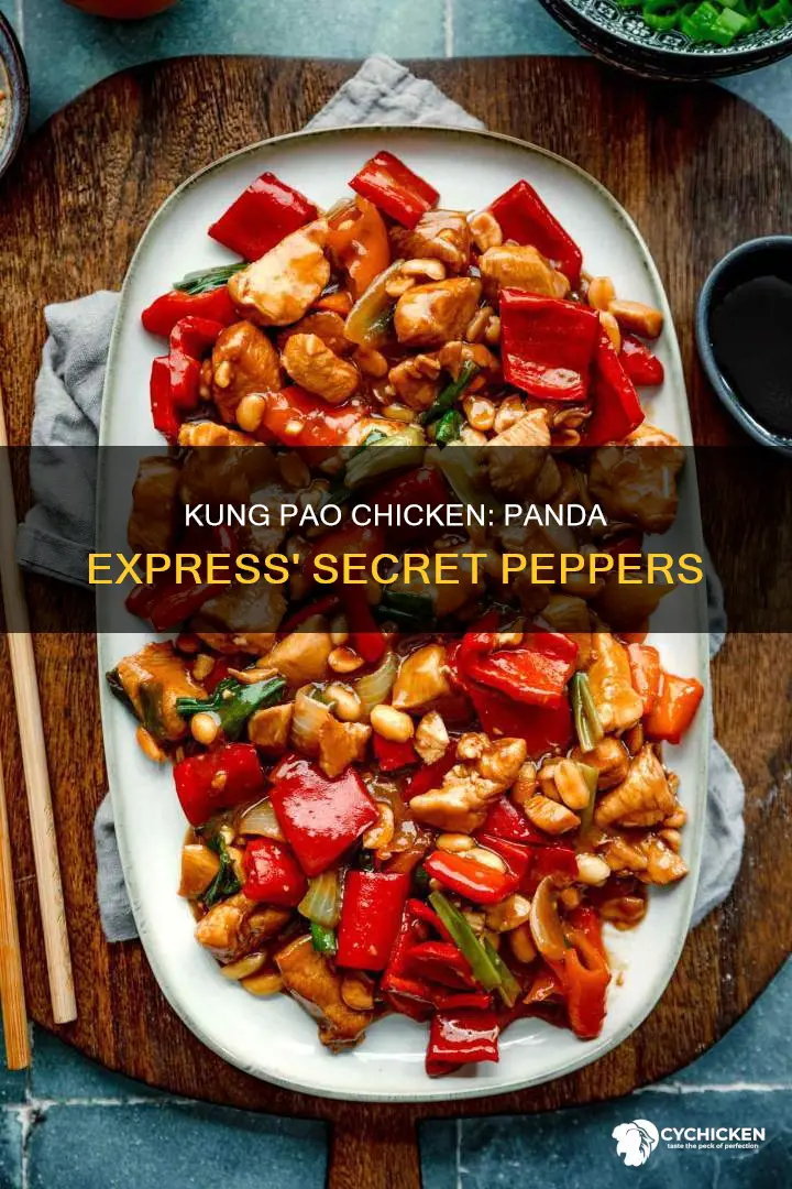 what are the pepper in kung pao chicken panda express