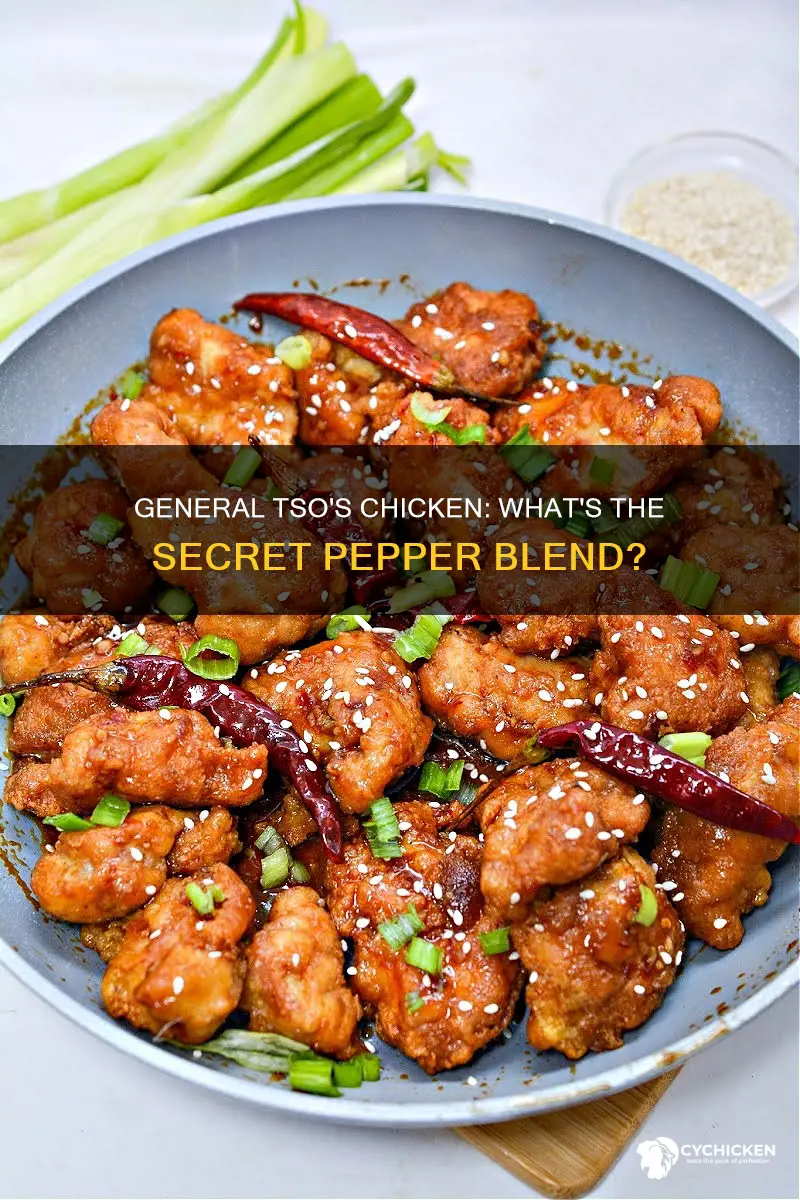 what are the peppers in general tso