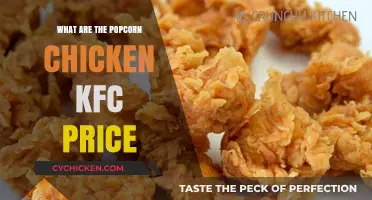 KFC Popcorn Chicken Price Guide: Affordable Snack or Budget Buster?