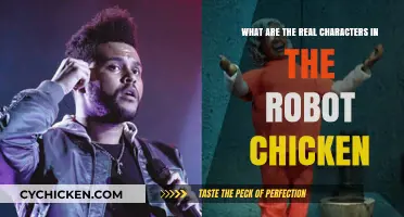 Real Characters Behind Robot Chicken