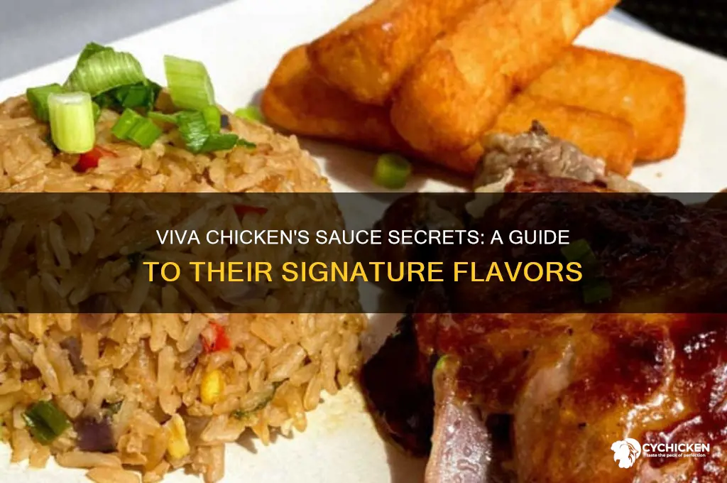 what are the sauces at viva chicken
