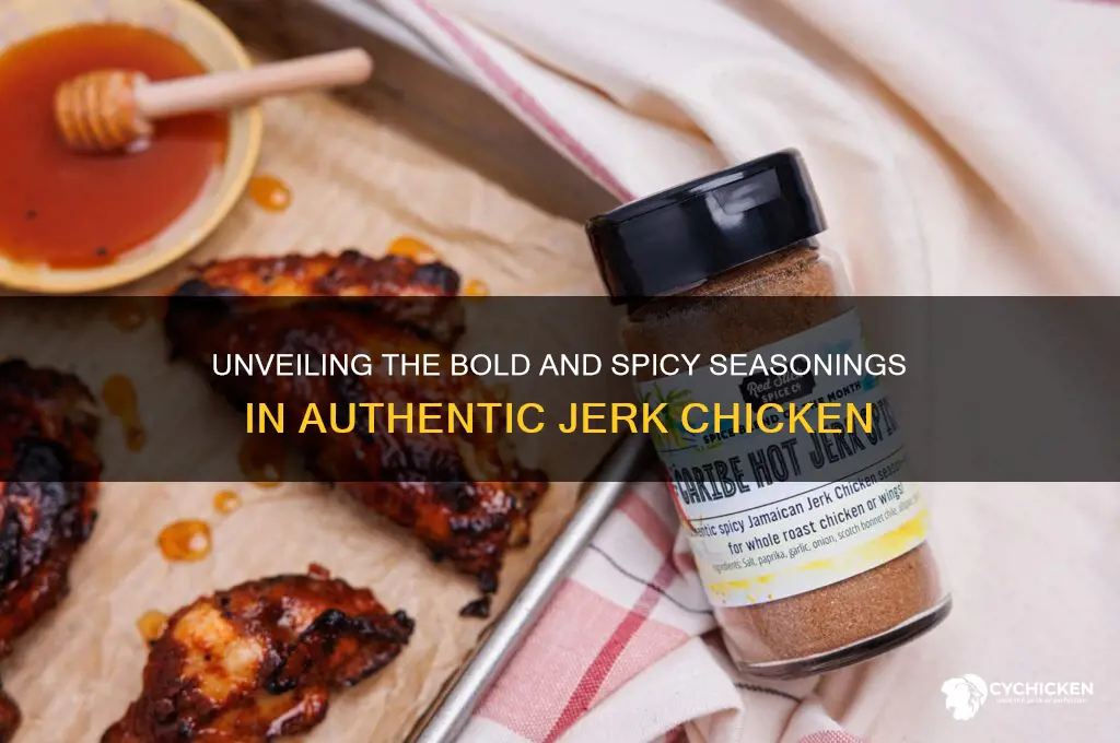 what are the seasonings in jerk chicken