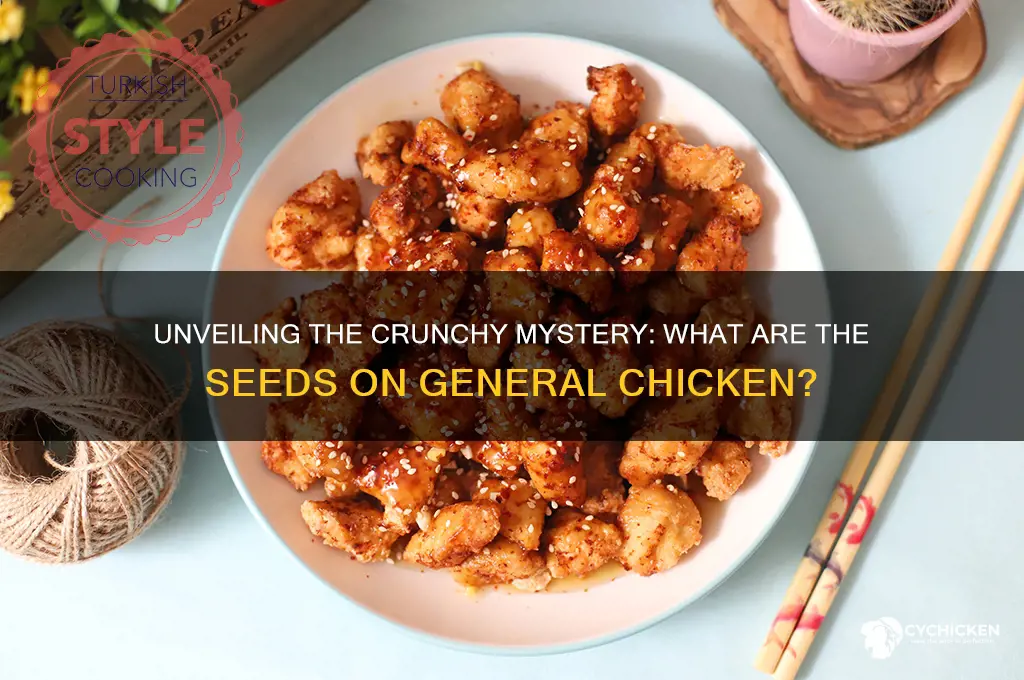 what are the seeds on general chicken