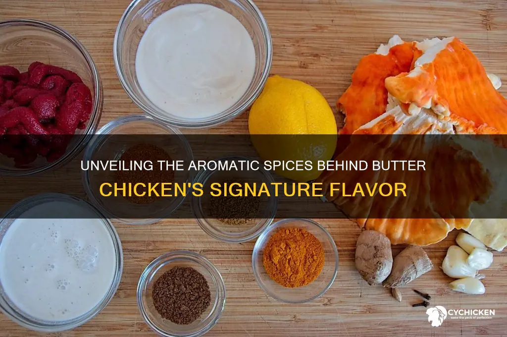 what are the spices in butter chicken