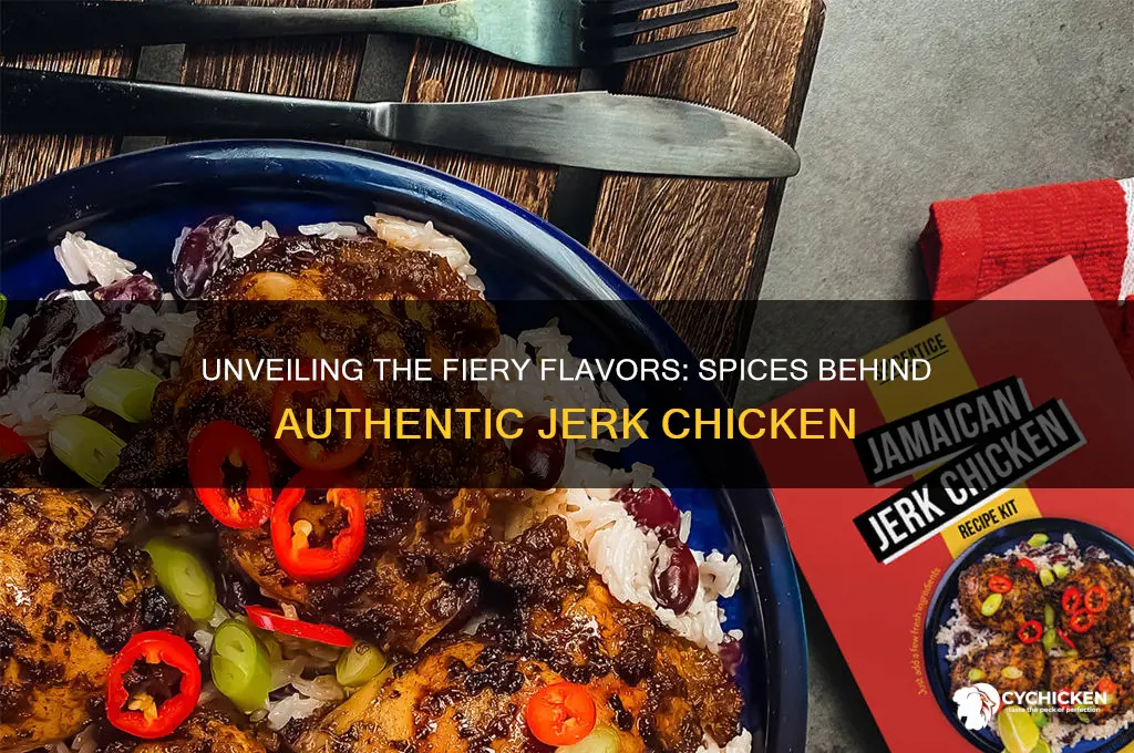 what are the spices in jerk chicken
