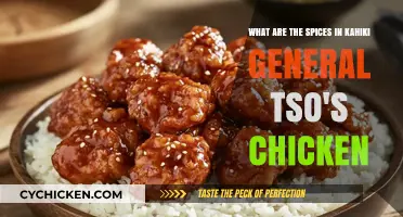 General Tso's Chicken: Spices and Flavors Unveiled