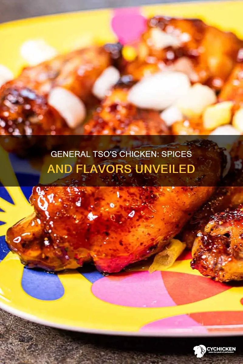 what are the spices in kahiki general tso