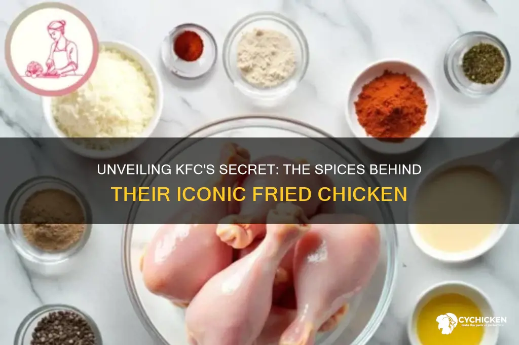 what are the spices in kfc chicken