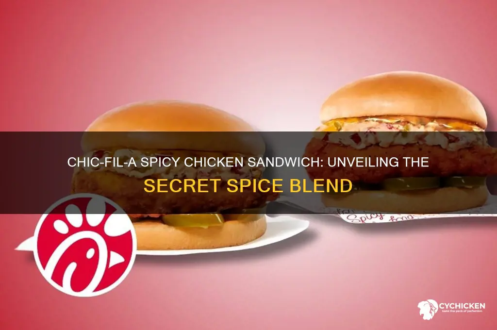 what are the spices in the chic-fil-a spicy chicken sandwich