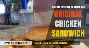 Unveiling Burger King's Original Chicken Sandwich Secret Spice Blend