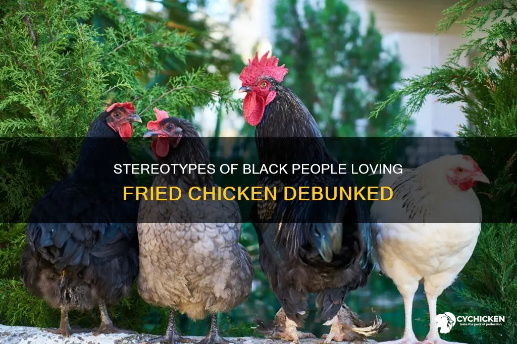 what are the stereotypes of african americans relationship to chicken