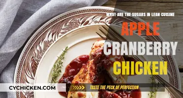 Lean Cuisine's Apple Cranberry Chicken: Sugar Secrets