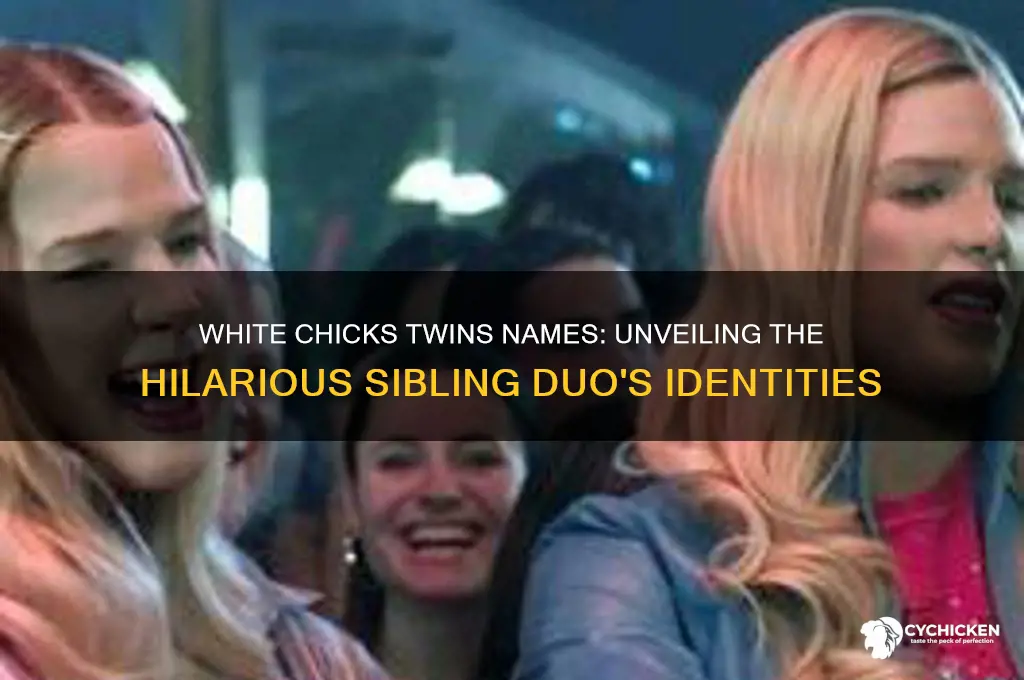 what are the twins names in white chicks