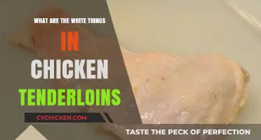 Unveiling the Mystery: What Are Those White Bits in Chicken Tenderloins?