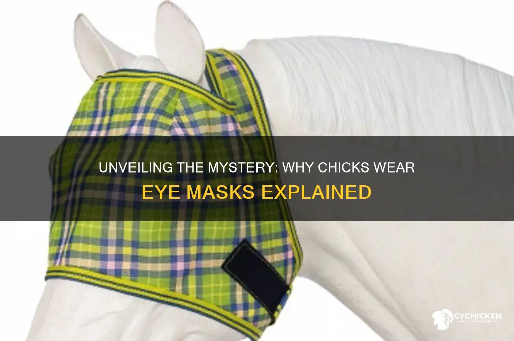 what are those eye masks that chicks wear
