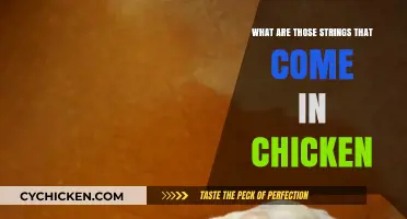 Unraveling the Mystery: What Are Those Strings in Chicken?