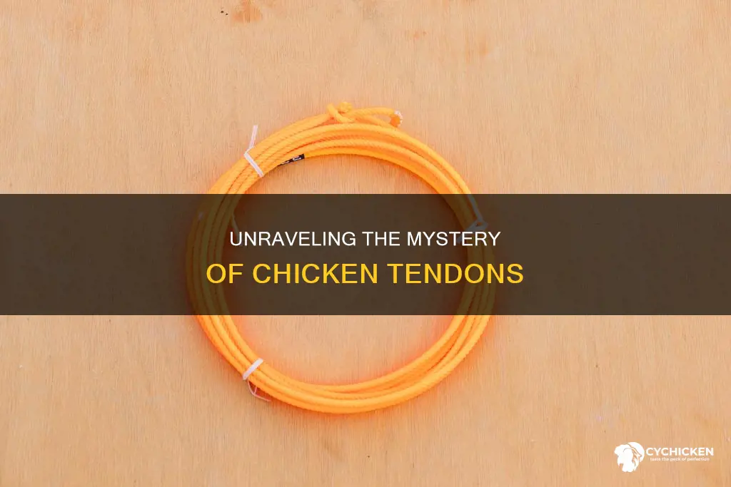 what are those white rope looking things in chicken