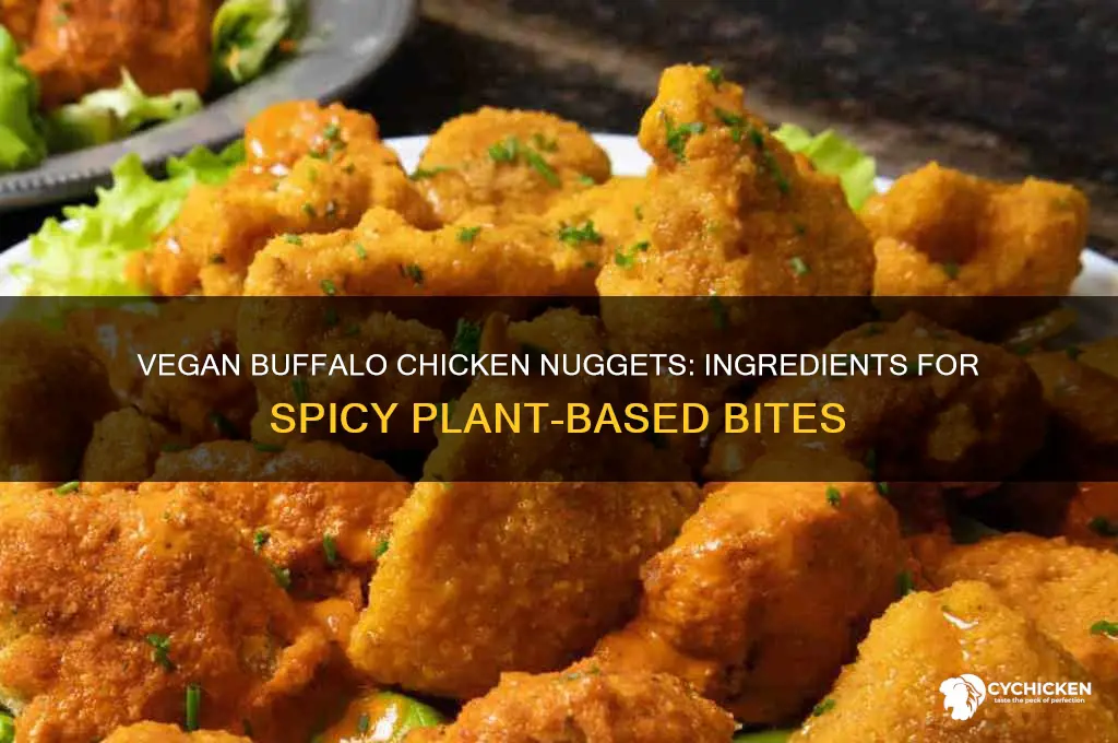 what are vegan buffalo style chicken nuggets made of