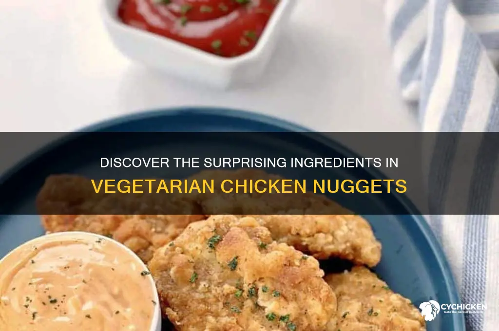 what are vegetarian chicken nuggets made out of
