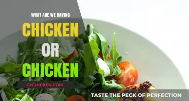 Chicken Dilemma: Deciding Between Chicken or Chicken for Dinner Tonight