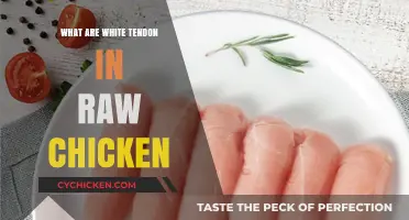 Understanding White Tendons in Raw Chicken: Causes and Safety Tips