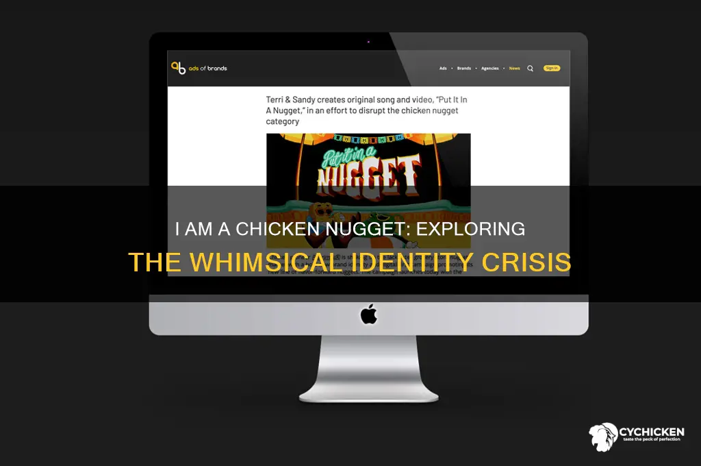 what are you i am a chicken nugget