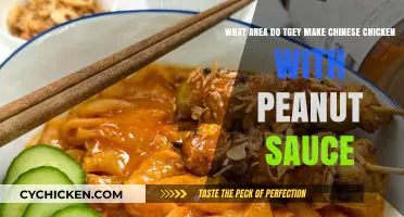 Exploring the Origins of Chinese Chicken with Peanut Sauce