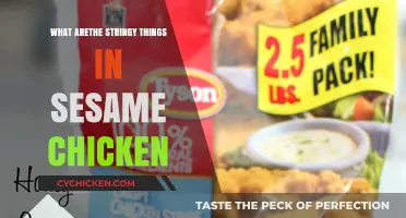 Unraveling the Mystery: What Are Those Stringy Bits in Sesame Chicken?