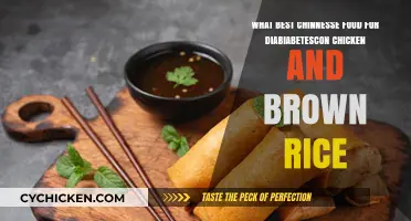 Healthy Chinese Food: Chicken and Brown Rice for Diabetics