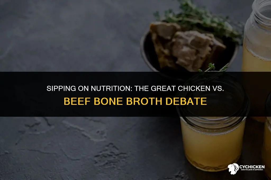 what bone broth is better chicken or beef