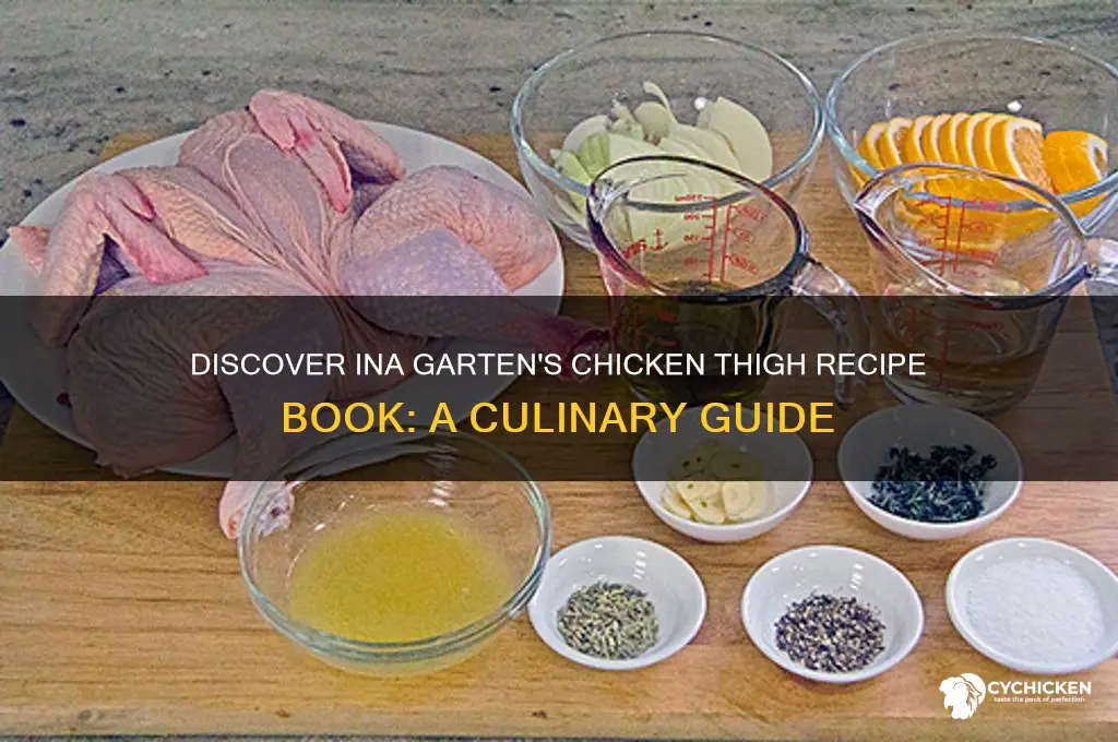 what book is recipe ina garten chicken thigh in