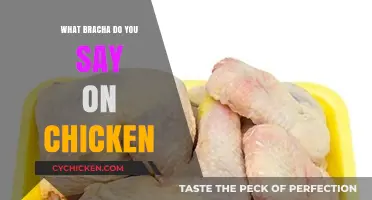 Understanding the Correct Bracha to Recite When Eating Chicken