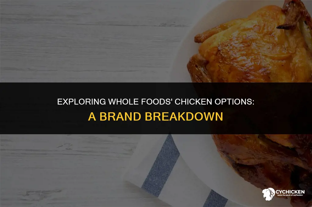 what brand of chicken does whole foods sell