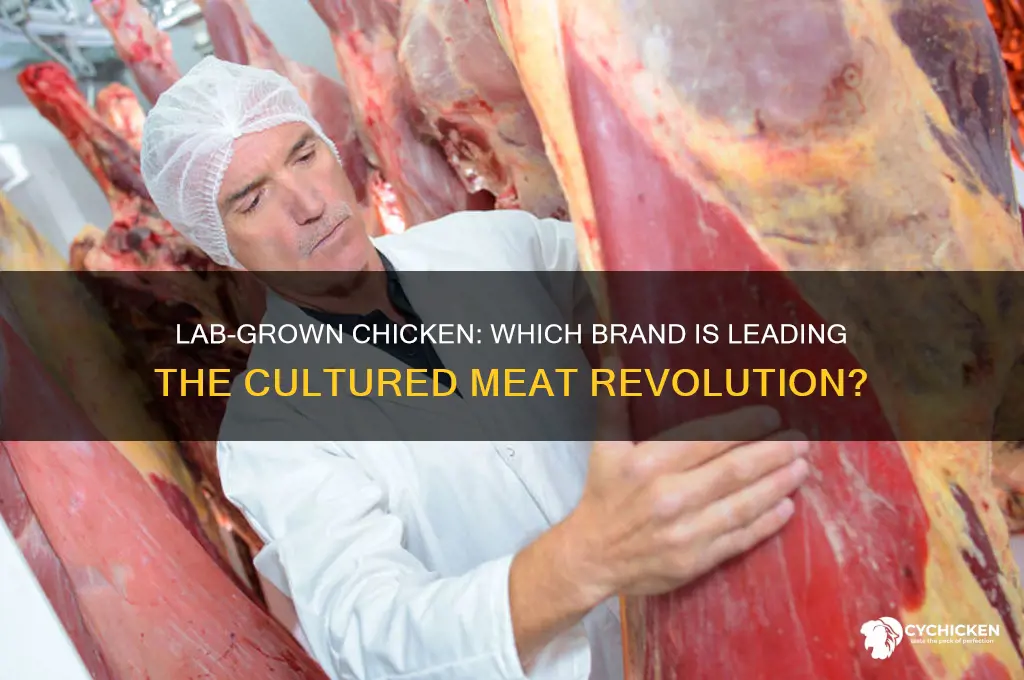 what brand of chicken is lab grown