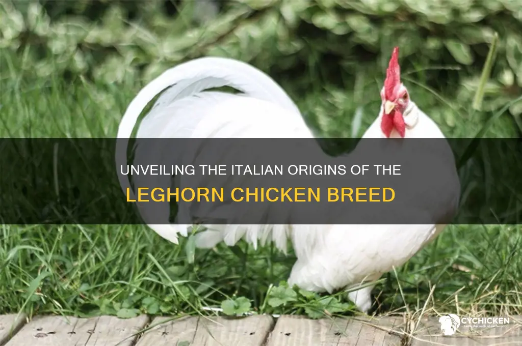 what breed does the leghorn chicken come fro