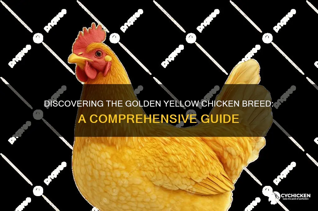 what breed is a golden yellow chicken