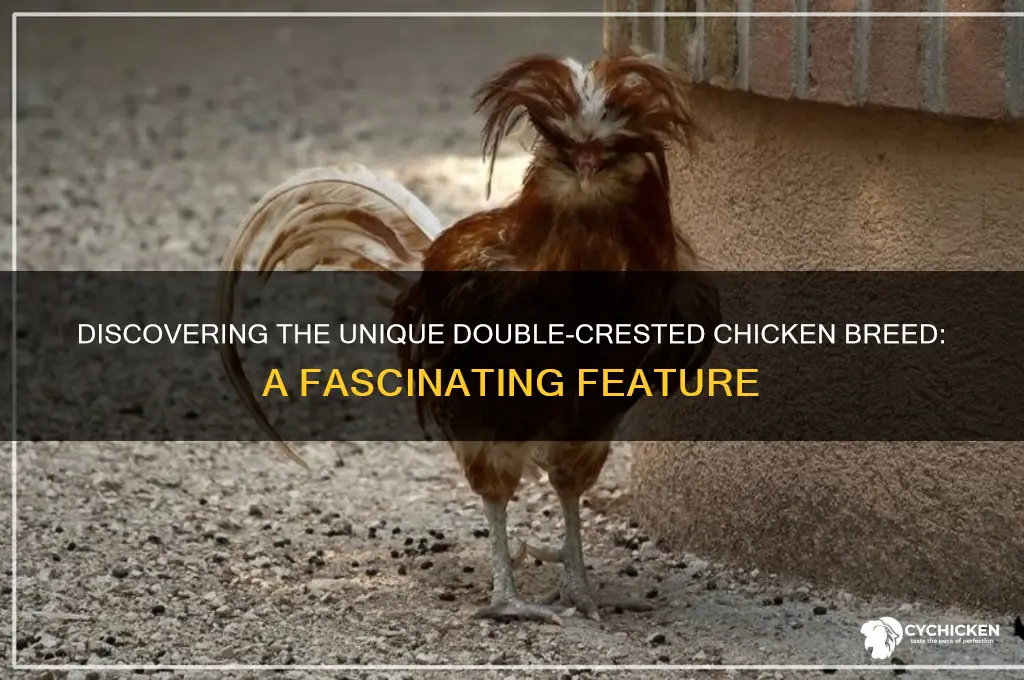 what breed of chicken has a double comb